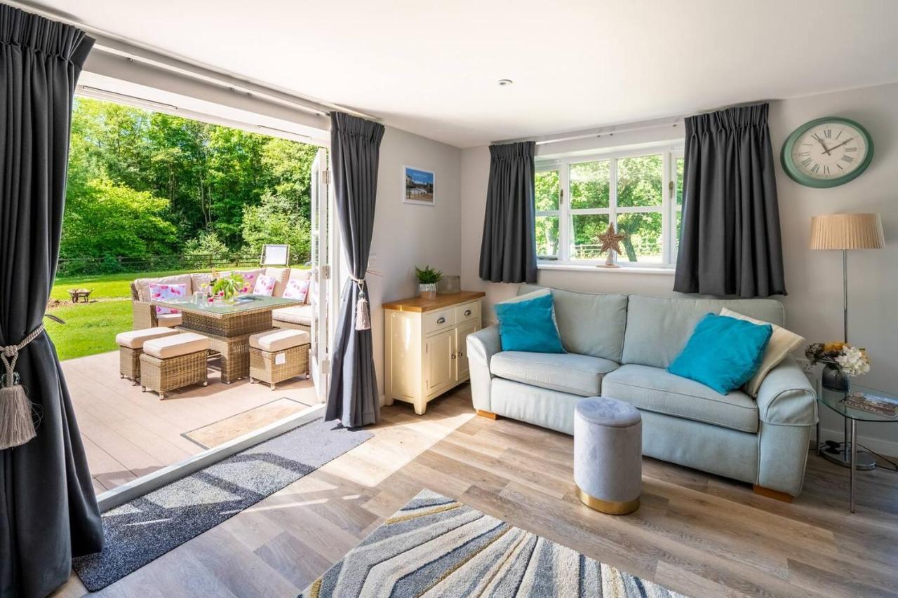 Osbornes Holiday House Near Exeter With Swimming Pool Bagian luar foto