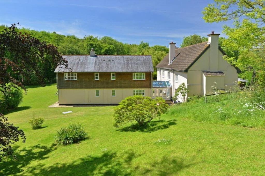 Osbornes Holiday House Near Exeter With Swimming Pool Bagian luar foto